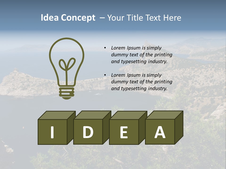 Wild Resort Cloud PowerPoint Template