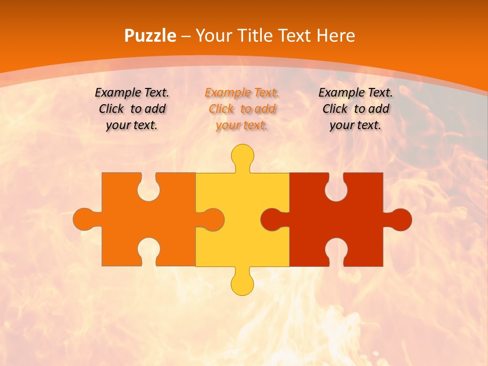 Dangerous Phoenix Flow PowerPoint Template