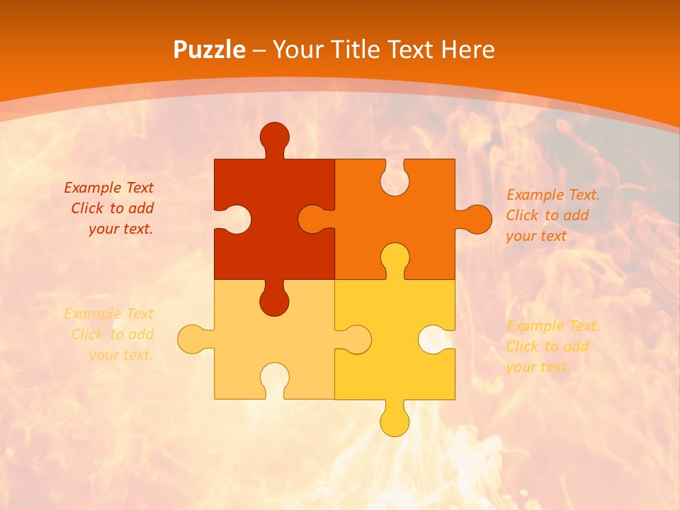Dangerous Phoenix Flow PowerPoint Template