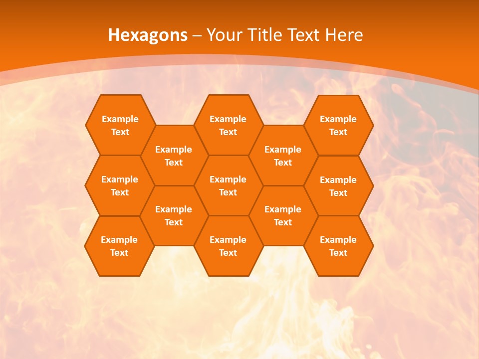 Dangerous Phoenix Flow PowerPoint Template