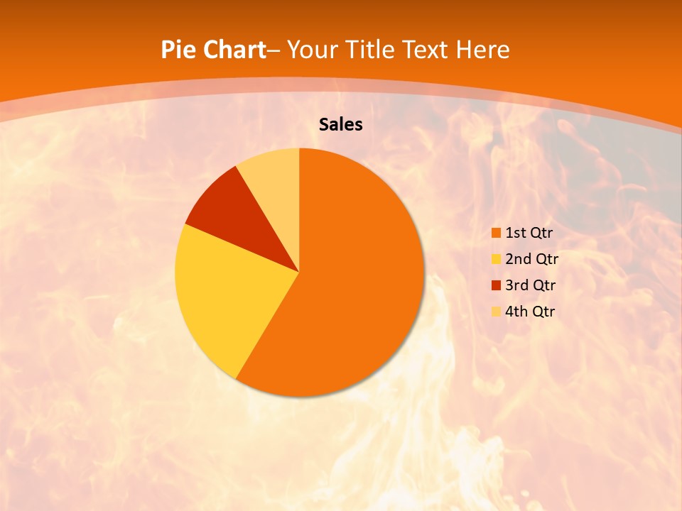 Dangerous Phoenix Flow PowerPoint Template