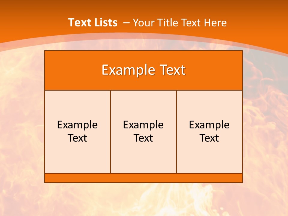 Dangerous Phoenix Flow PowerPoint Template