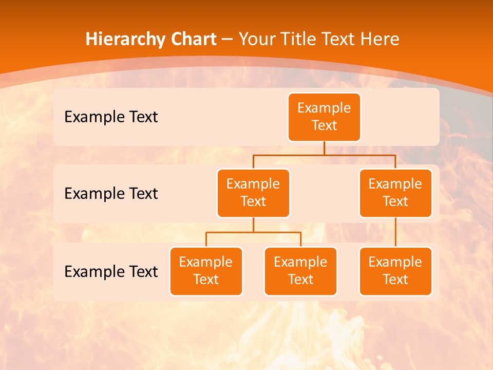 Dangerous Phoenix Flow PowerPoint Template