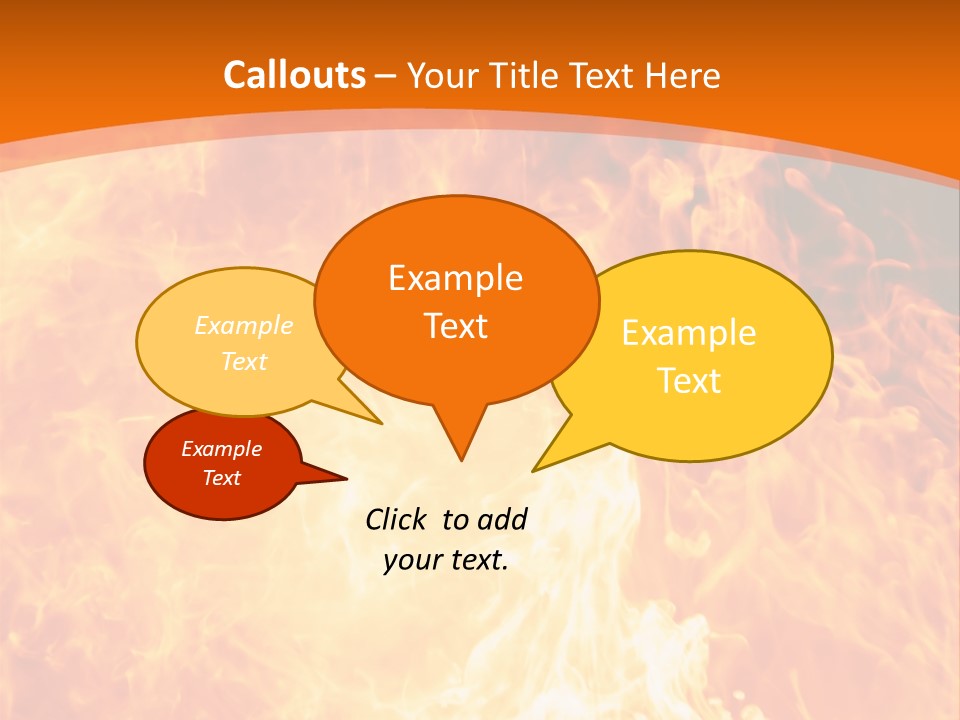 Dangerous Phoenix Flow PowerPoint Template