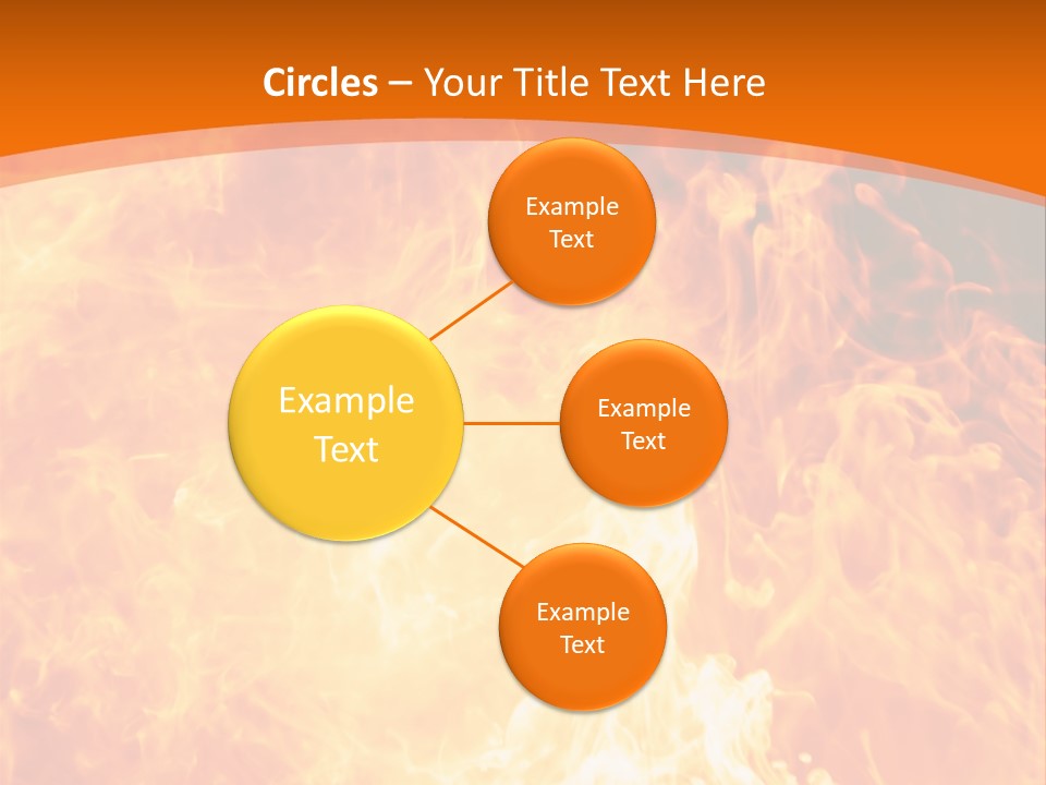 Dangerous Phoenix Flow PowerPoint Template