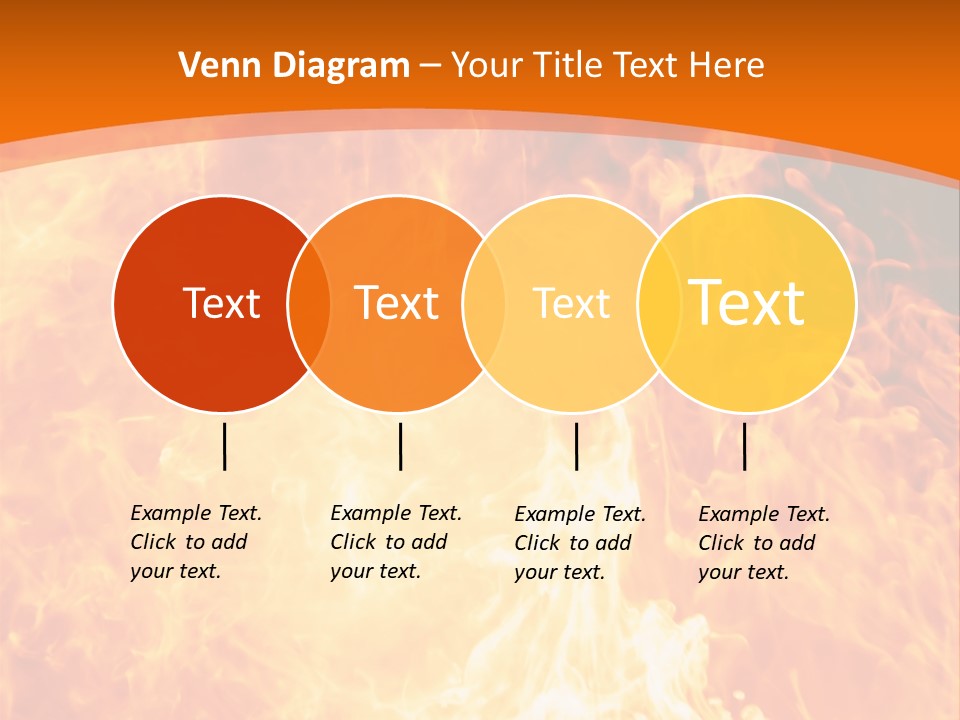 Dangerous Phoenix Flow PowerPoint Template