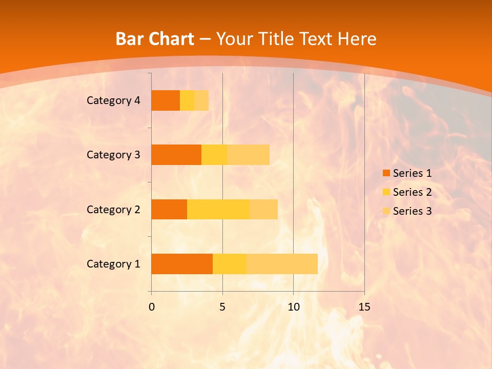 Dangerous Phoenix Flow PowerPoint Template