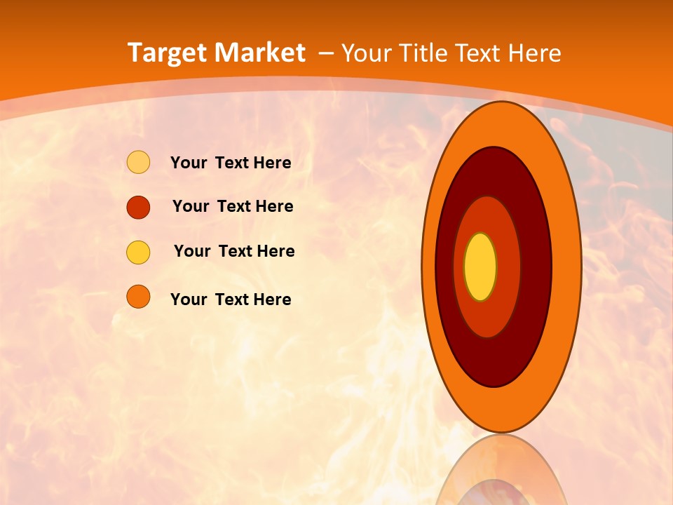 Dangerous Phoenix Flow PowerPoint Template