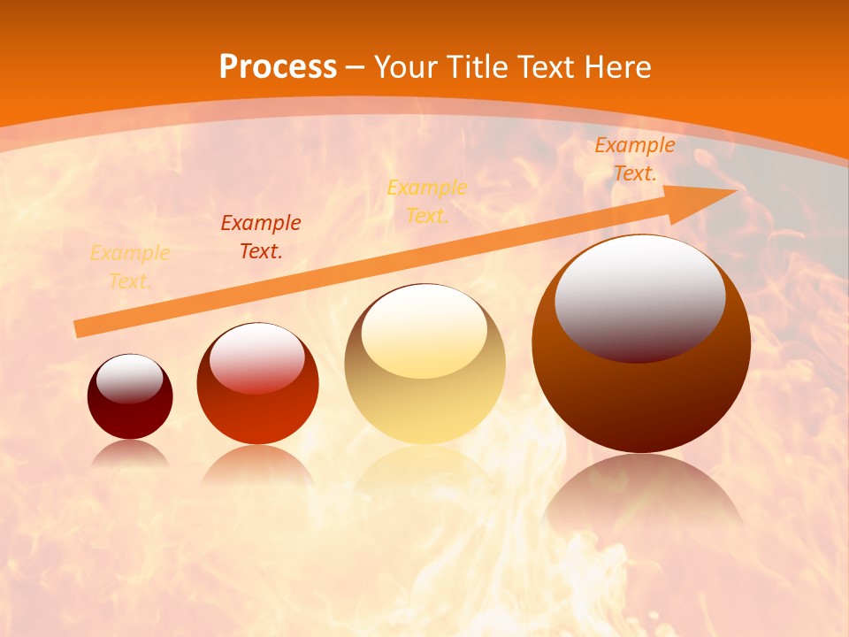 Dangerous Phoenix Flow PowerPoint Template