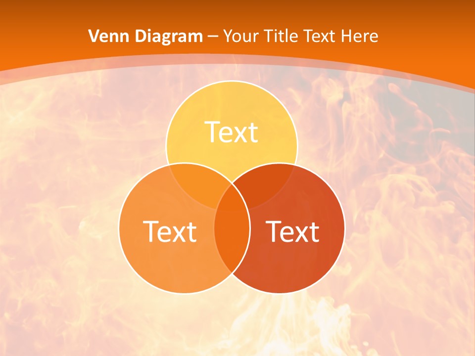 Dangerous Phoenix Flow PowerPoint Template