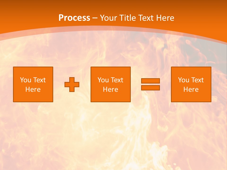 Dangerous Phoenix Flow PowerPoint Template