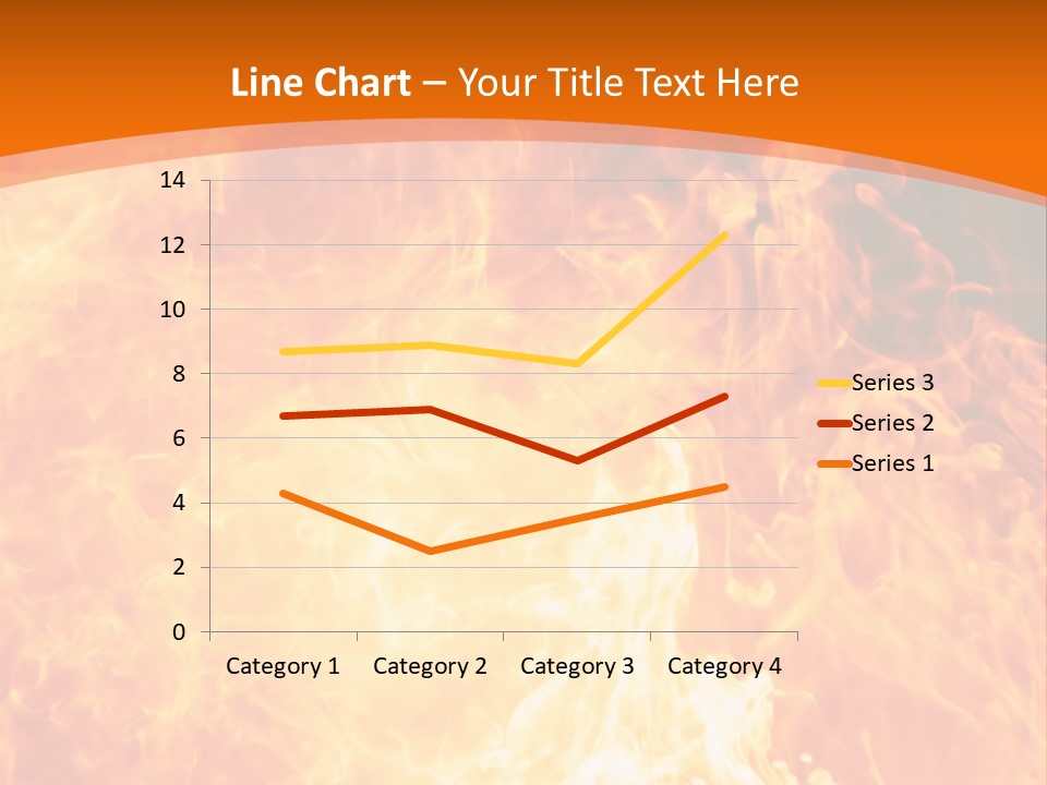 Dangerous Phoenix Flow PowerPoint Template