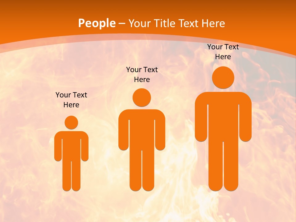 Dangerous Phoenix Flow PowerPoint Template