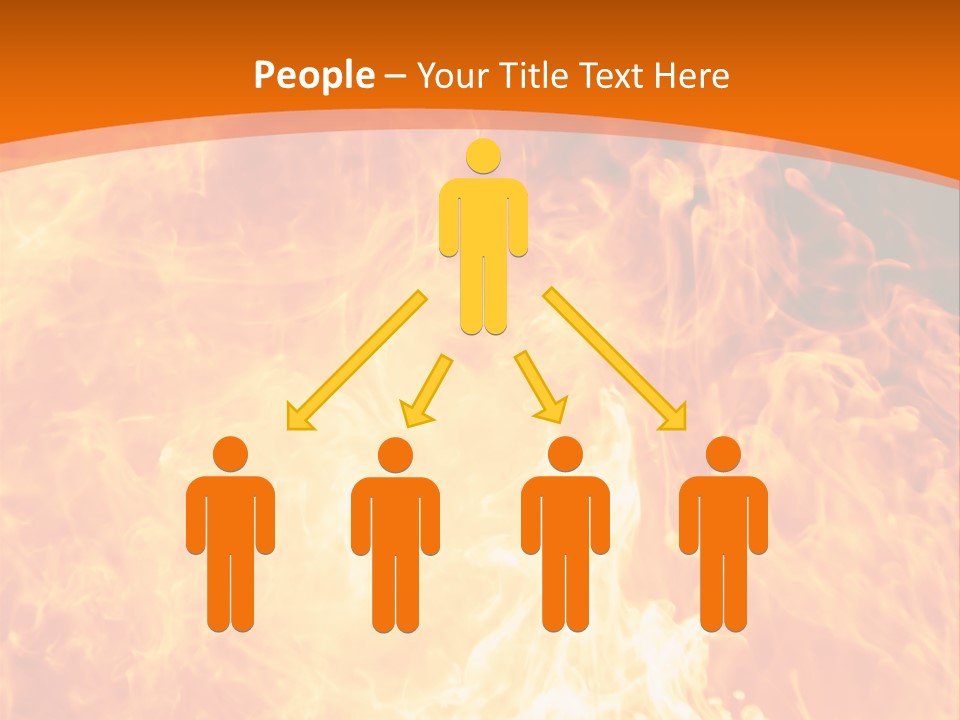 Dangerous Phoenix Flow PowerPoint Template