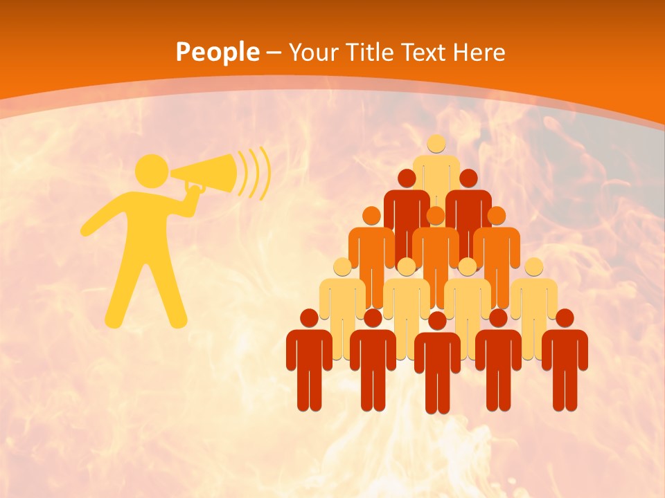 Dangerous Phoenix Flow PowerPoint Template