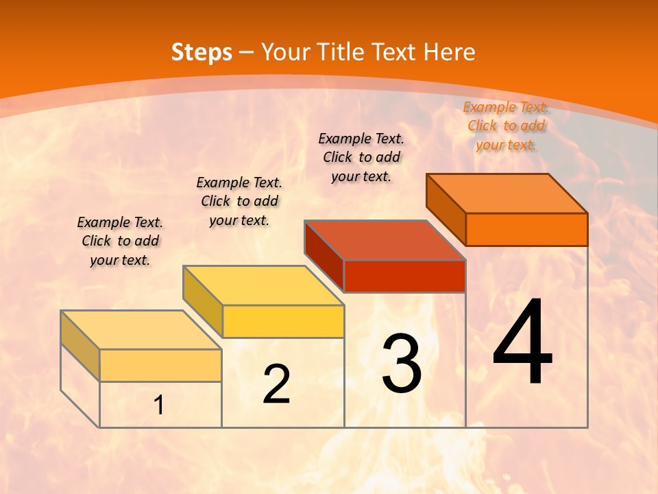 Dangerous Phoenix Flow PowerPoint Template