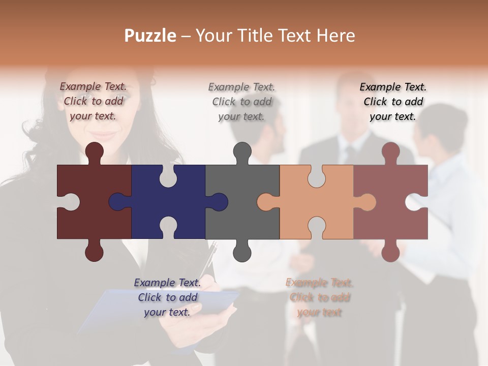 People Job Hispanic PowerPoint Template