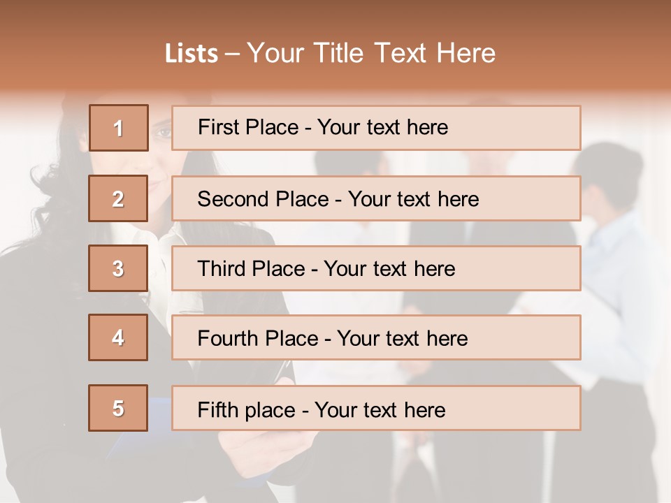 People Job Hispanic PowerPoint Template
