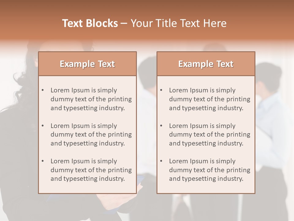 People Job Hispanic PowerPoint Template