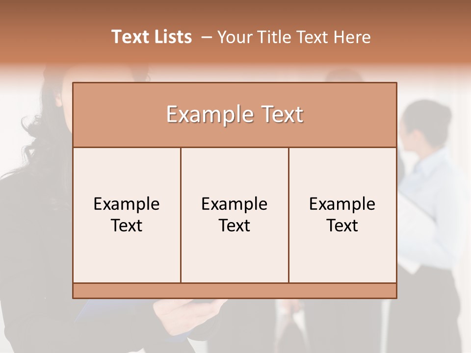 People Job Hispanic PowerPoint Template