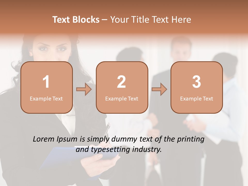 People Job Hispanic PowerPoint Template