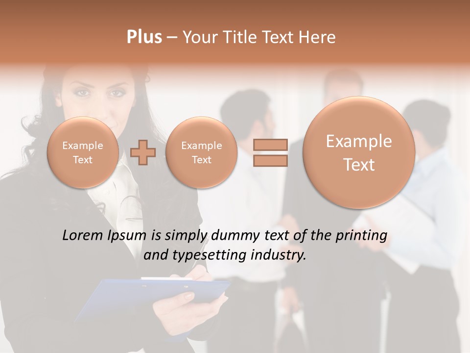 People Job Hispanic PowerPoint Template