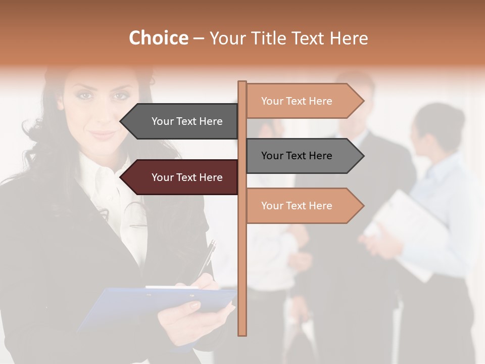 People Job Hispanic PowerPoint Template