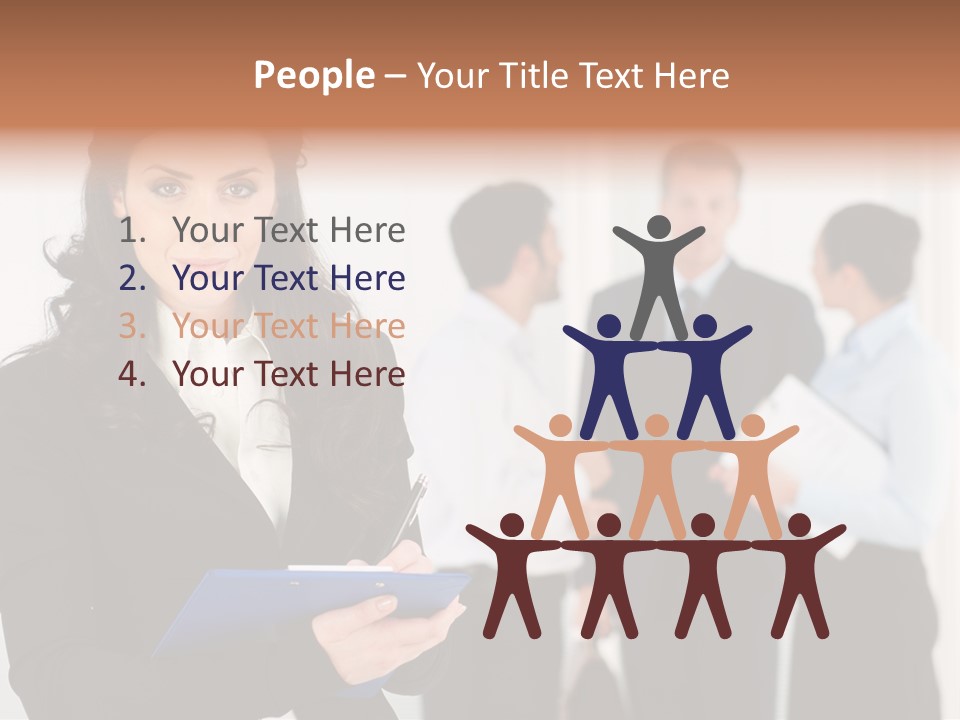 People Job Hispanic PowerPoint Template