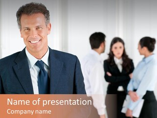 Looking Success Meeting PowerPoint Template