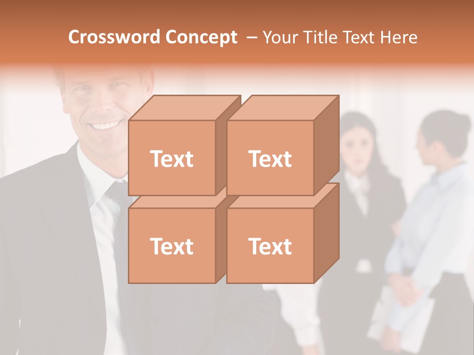 Looking Success Meeting PowerPoint Template