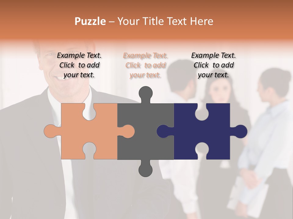 Looking Success Meeting PowerPoint Template