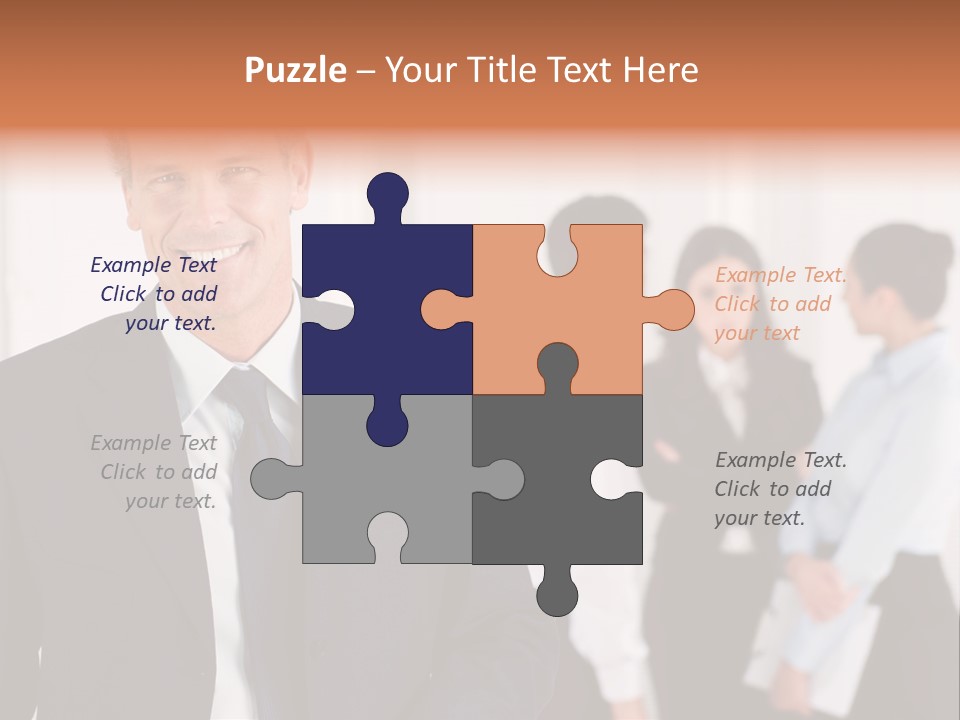 Looking Success Meeting PowerPoint Template