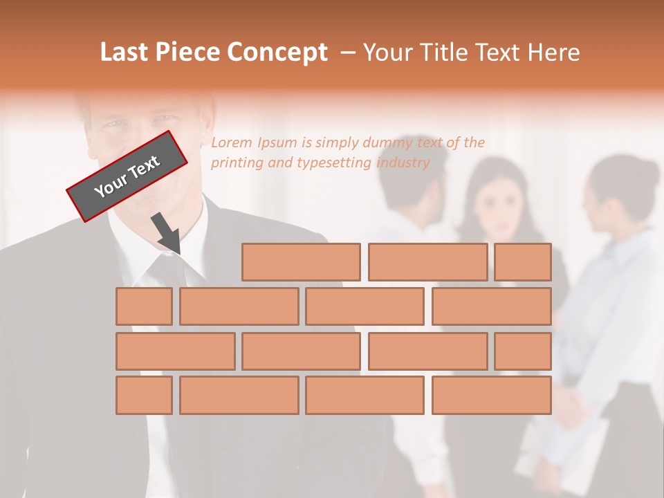 Looking Success Meeting PowerPoint Template