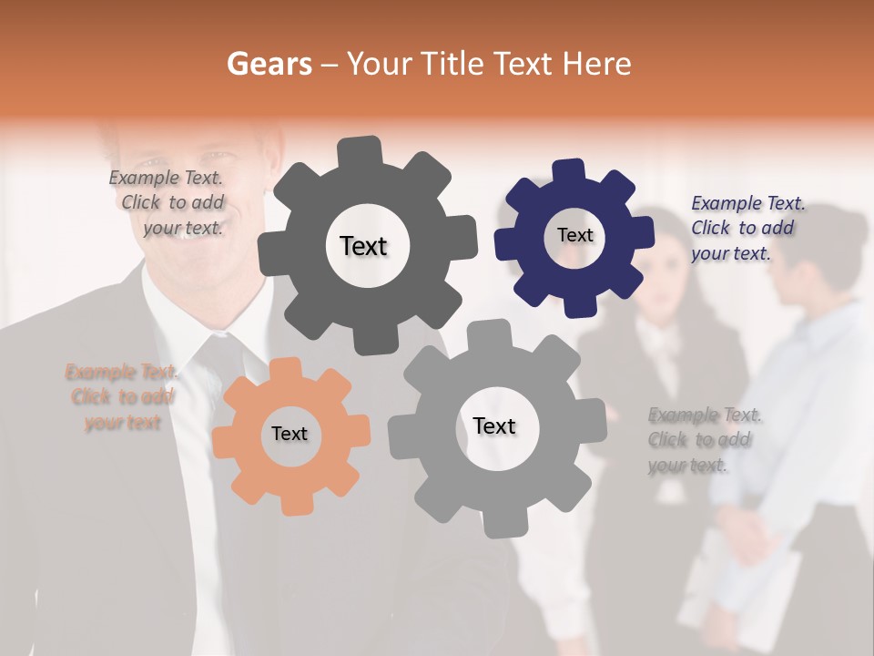 Looking Success Meeting PowerPoint Template