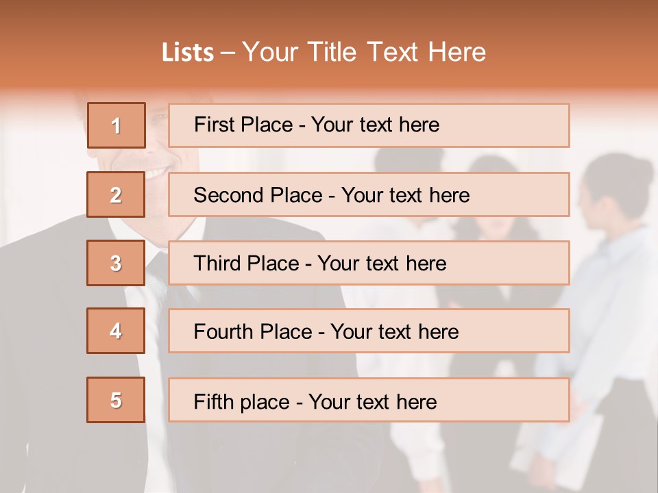 Looking Success Meeting PowerPoint Template