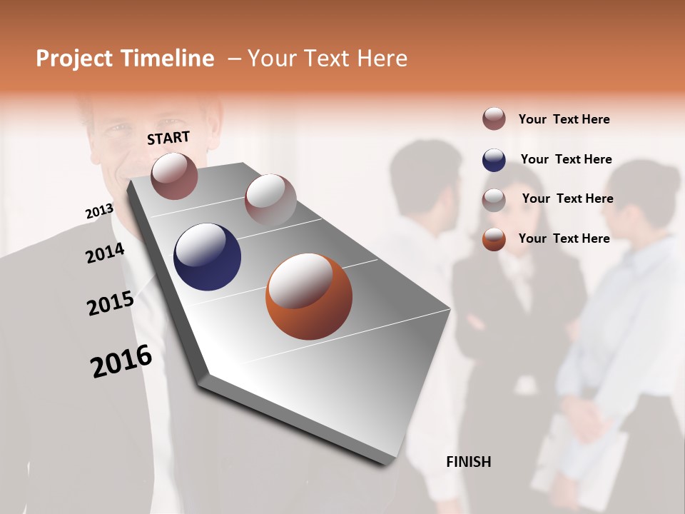 Looking Success Meeting PowerPoint Template
