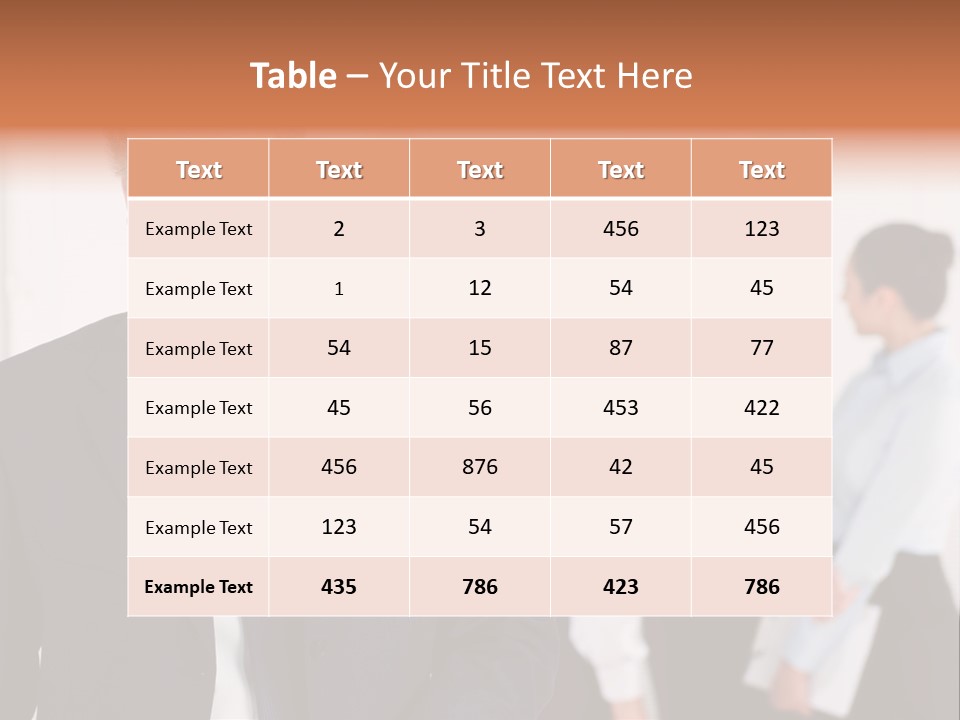 Looking Success Meeting PowerPoint Template