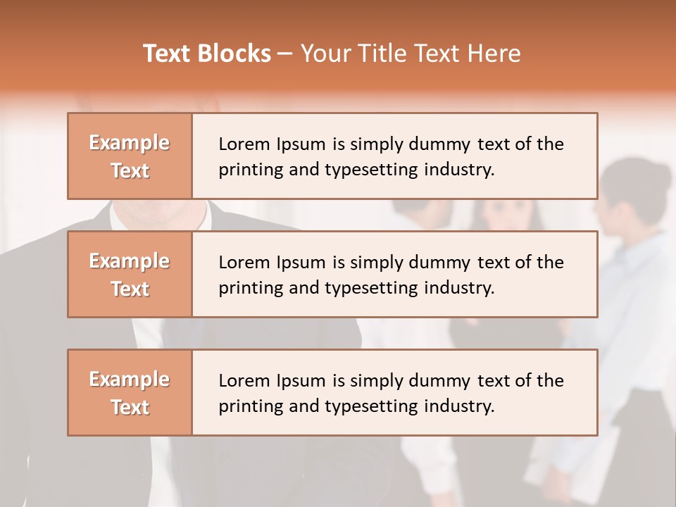 Looking Success Meeting PowerPoint Template