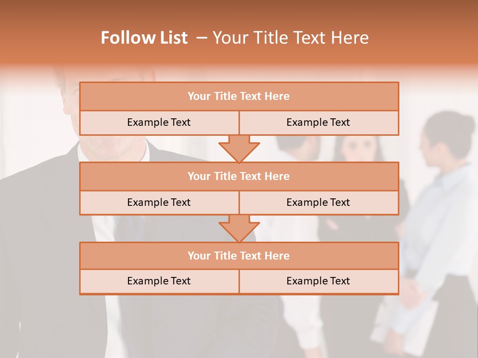 Looking Success Meeting PowerPoint Template