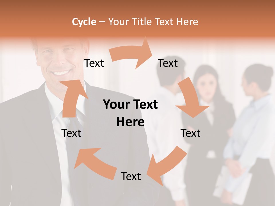 Looking Success Meeting PowerPoint Template