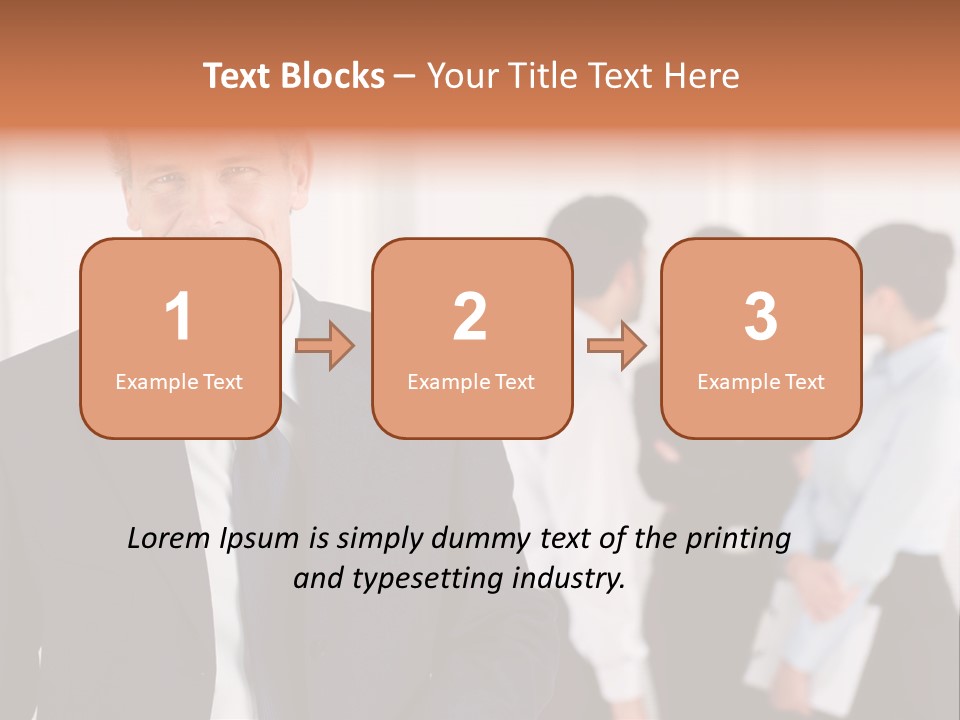 Looking Success Meeting PowerPoint Template