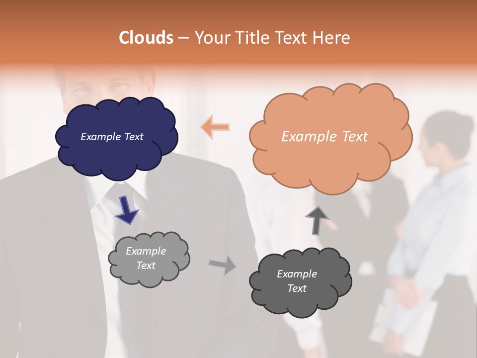 Looking Success Meeting PowerPoint Template