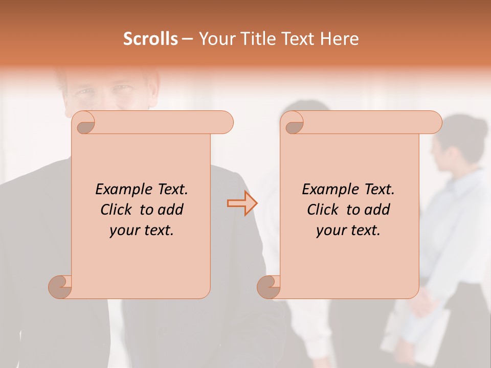 Looking Success Meeting PowerPoint Template