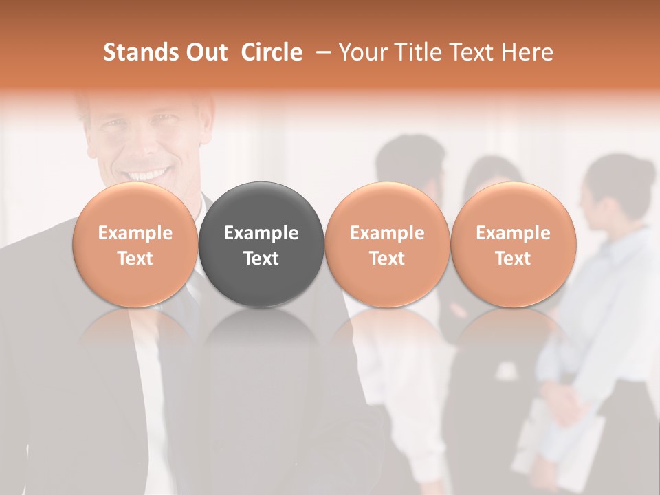 Looking Success Meeting PowerPoint Template