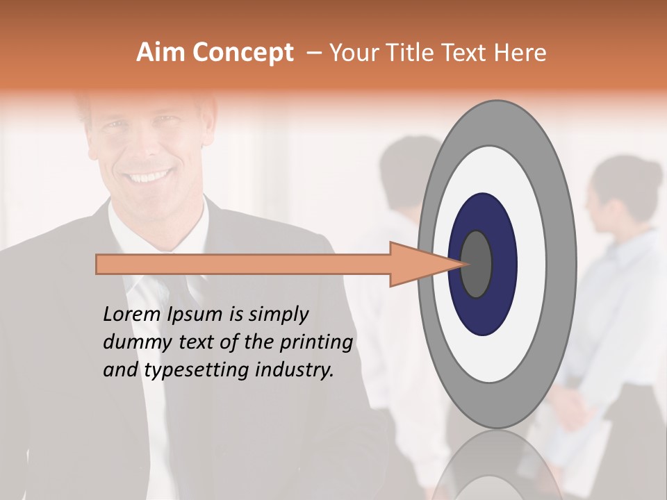 Looking Success Meeting PowerPoint Template