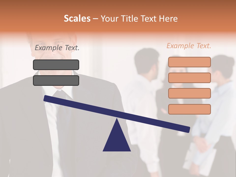 Looking Success Meeting PowerPoint Template