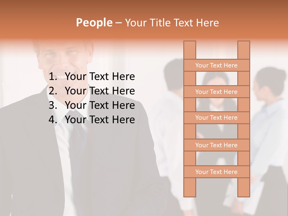 Looking Success Meeting PowerPoint Template