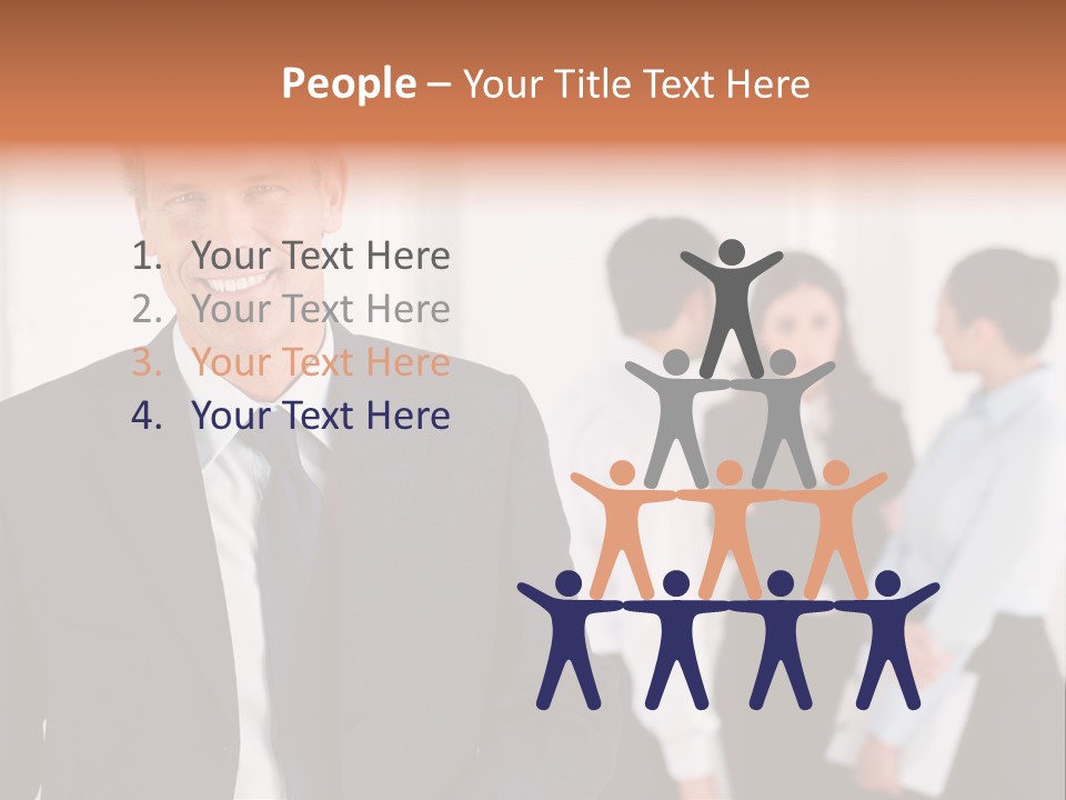 Looking Success Meeting PowerPoint Template