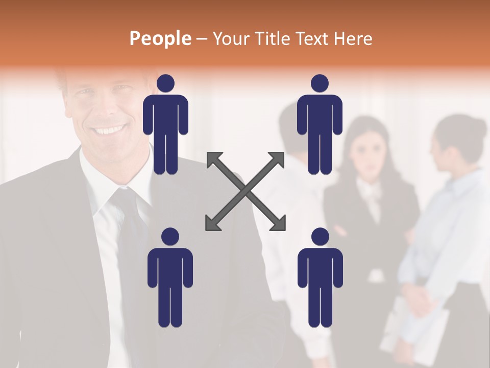 Looking Success Meeting PowerPoint Template