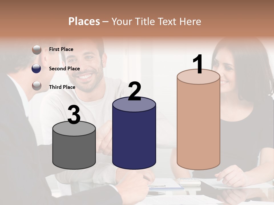 Business Agent Discussion PowerPoint Template